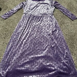 Purple Kids Dress